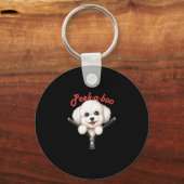 Grappig - Peekaboo Halloween Sleutelhanger (Voorkant)