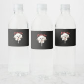 Grappig - Peekaboo Halloween Waterfles Etiket (Flessen)