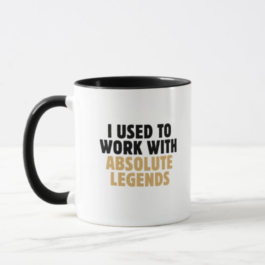 Grappig pensioen cadeau voor collega baas mok (Links)
