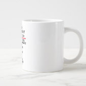 Grappig pensioen dagelijks schema grote koffiekop (Rechts)