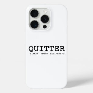 Grappig pensioen hoesje Ik bedoel Happy Reti