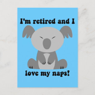 Grappig pensioen humor briefkaart