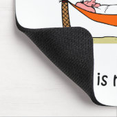 Grappig pensioen humor muismat (Hoek)