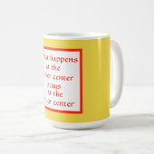 Grappig pensioen Mok. Koffiemok (Voorkant rechts)