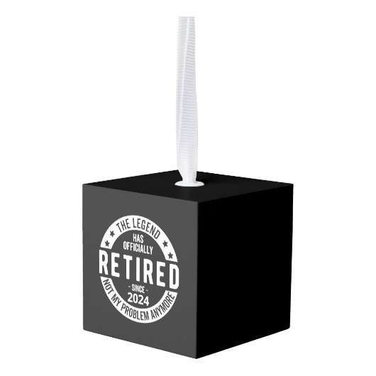 Grappig pensioen, pensioenplan 2024 decoratie (Achter hoekig)