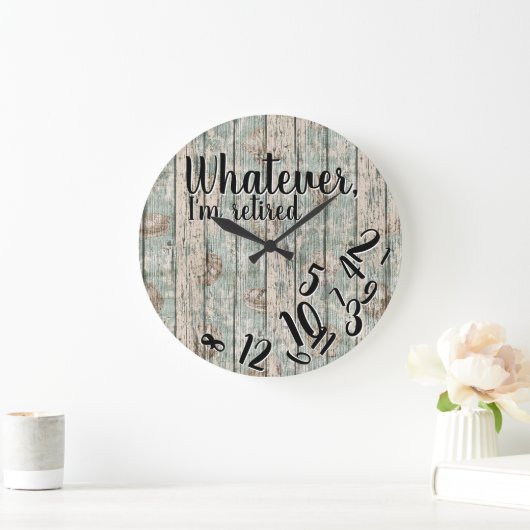 Grappig pensioen, wat ik ook ben grote klok (Huis)