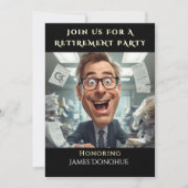 Grappig Pensioenfeest voor Collega's   Kaart (Voorkant)
