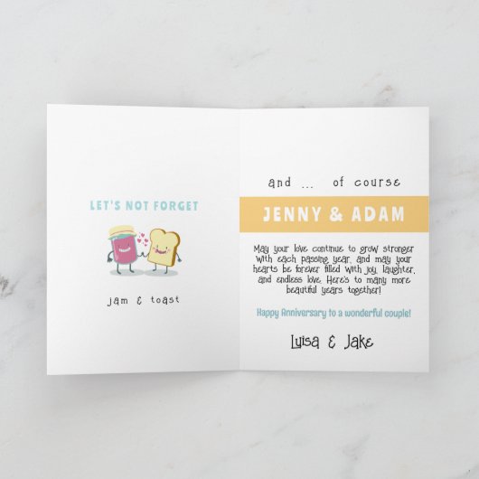 GRAPPIG PERFECT PAIR JUBILEUM KAART (Binnen)