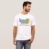 Grappig periodiek "ik denk periodiek" shirt (Voorkant volledig)