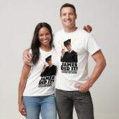 Grappig Persoonlijk Afstudeerfeestje Aangepaste Fo T-shirt (Unisex)