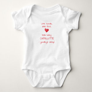 Grappig Persoonlijk Baby Cadeau, Hallo Baby Romper