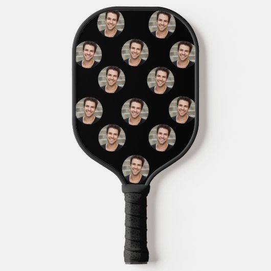 Grappig persoonlijk gezicht, Aangepaste foto Pickleball Paddle (Voorkant)