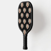 Grappig persoonlijk gezicht, Aangepaste foto Pickleball Paddle (Links)