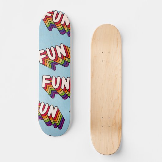 grappig persoonlijk skateboard (Voorkant)