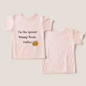 Grappig Peuter T-shirt (Ontwerp Voorkant & Achterkant)