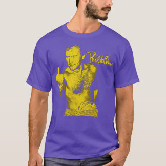 Grappig Phil Collins Fan Art Geel Goud T-shirt