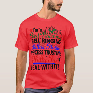 Grappig Philly Sport Fan Bird kijken liefde Philly T-shirt
