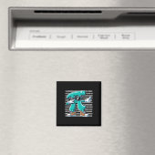 Grappig Pi-symbool dabende kinderen jongens jeugd Magneet (Insitu (Vaatwasser))