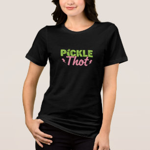 Grappig Pickle Thot Sarcasme Meme Grafische T-Shir Tri-Blend Shirt