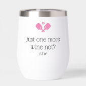 Grappig pickleball cadeau nog een spel, wijn niet (Achterkant)