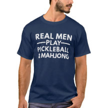 Grappig Pickleball- en Mahjong-cadeau voor mannen