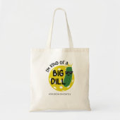 Grappig Pickleball, ik ben een soort van grote DIL Tote Bag (Voorkant)