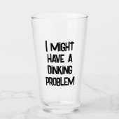 Grappig pickleball, ik heb misschien een drankprob glas (Voorkant)