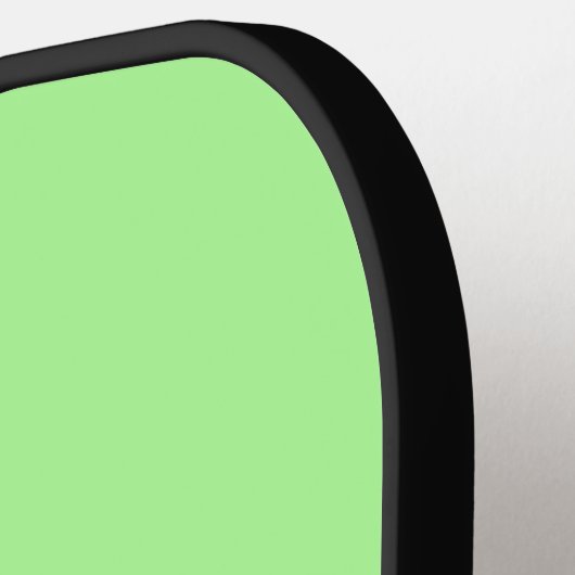 Grappig Pickleball Paddle in Groen (Links Detail)
