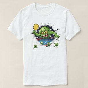 Grappig Pickleball Paddle Smash Court Chaos T-shirt