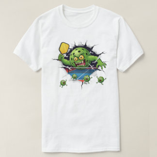 Grappig Pickleball Paddle Smash Court Chaos T-shirt