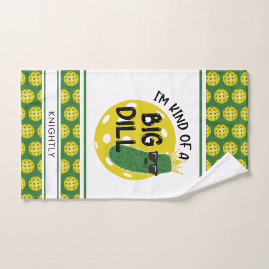 Grappig Pickleball Pickle, ik ben een soort van gr Handdoek (Handdoek)