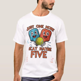 Grappig Pickleball Shirt – Nog één spelletje (Oké