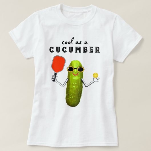 Grappig Pickleball T-Shirt (Design voorkant)