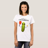 Grappig Pickleball T-Shirt (Voorkant volledig)