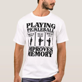 Grappig Pickleball T-Shirt - Pickleball heren shir