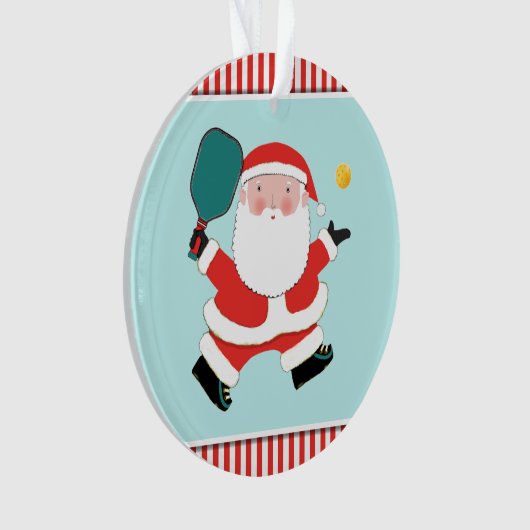 Grappig Pickleball-verzamelobject Ornament (voorkant)