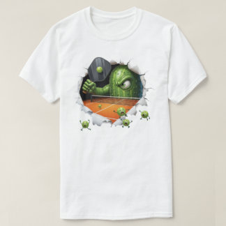Grappig Pickleball Wezen Domineert op het Veld T-shirt