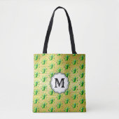 Grappig Pickleman-monogram Tote Bag (Voorkant)