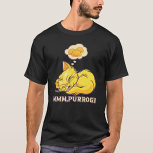 Grappig Pierogi Kat Pools Eten Polen Polska Mmm, P T-shirt