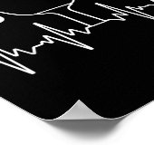 Grappig Ping Pong Cadeau Voor Mannen Vrouwen Tafel Poster (Hoek)