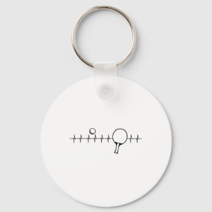 Grappig Ping Pong Geschenk Voor Mannen Vrouwen Taf Sleutelhanger