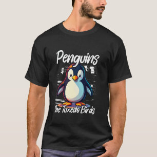 Grappig pinguïn ontwerp voor pinguïnliefhebbers en t-shirt