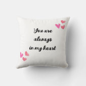 Grappig Pinguïn Paar, Dieren in Liefde Kussen (Achterkant)