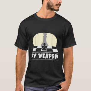 Grappig Pion Schaakstuk, Mannen Vrouwen Tiener Kin T-shirt