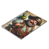 Grappig Piraat Notitieboek (Linkerzijde)