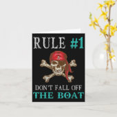 Grappig Pirate Quote Tampa Gasparilla Crossbones D Kaart (Gele Bloem)