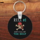 Grappig Pirate Quote Tampa Gasparilla Crossbones D Sleutelhanger (Voorkant)