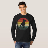 Grappig Pitbull Pit Bull Dog Pap Mam Lover T-shirt (Voorkant volledig)