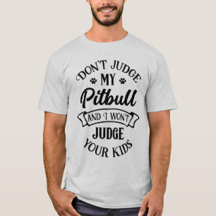 Grappig Pitbull - Recht niet op mijn Pitbull Puppy T-shirt