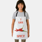 Grappig pittige smaak schattig cool T-shirt Schort (Insitu)